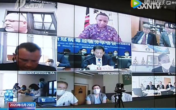 中国 山西省開催の新型コロナ感染症国際会議に出席しました。